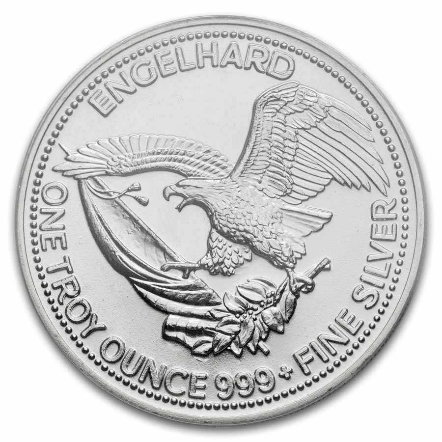 1985 1 oz Silver Round - Engelhard MS-69 PCGS (Eagle Reverse) | eBay